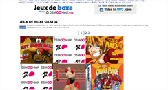 Desktop Screenshot of jeux-de-boxe.demooniak.com