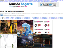Tablet Screenshot of jeux-de-bagarre.demooniak.com