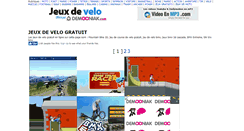 Desktop Screenshot of jeux-de-velo.demooniak.com