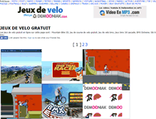 Tablet Screenshot of jeux-de-velo.demooniak.com