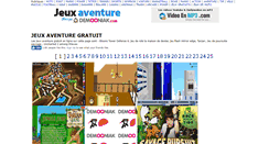 Desktop Screenshot of jeux-aventure.demooniak.com
