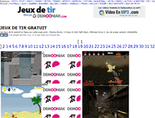 Tablet Screenshot of jeux-de-tir.demooniak.com