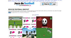 Desktop Screenshot of jeux-de-football.demooniak.com