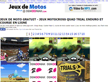 Tablet Screenshot of jeux-moto.demooniak.com