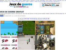 Tablet Screenshot of jeux-de-guerre.demooniak.com