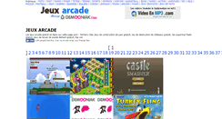 Desktop Screenshot of jeux-arcade.demooniak.com